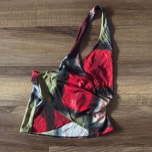 Cheryl New York Colorful Tie-Dye Women's Top